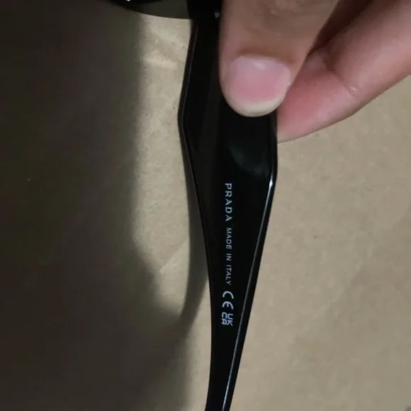 Prada Glossy Black Eyewear